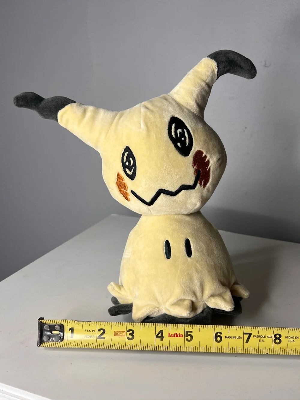 Pokemon Characters Plush Toy Lot of 3 : Eevee, Mimikyu, and Thunderbolt Pikachu